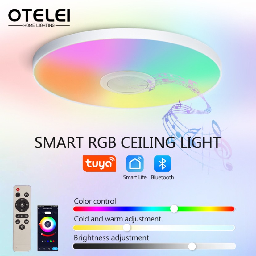 Home Decor App - TUYA الذكية الموسيقى ضوء السقف LED