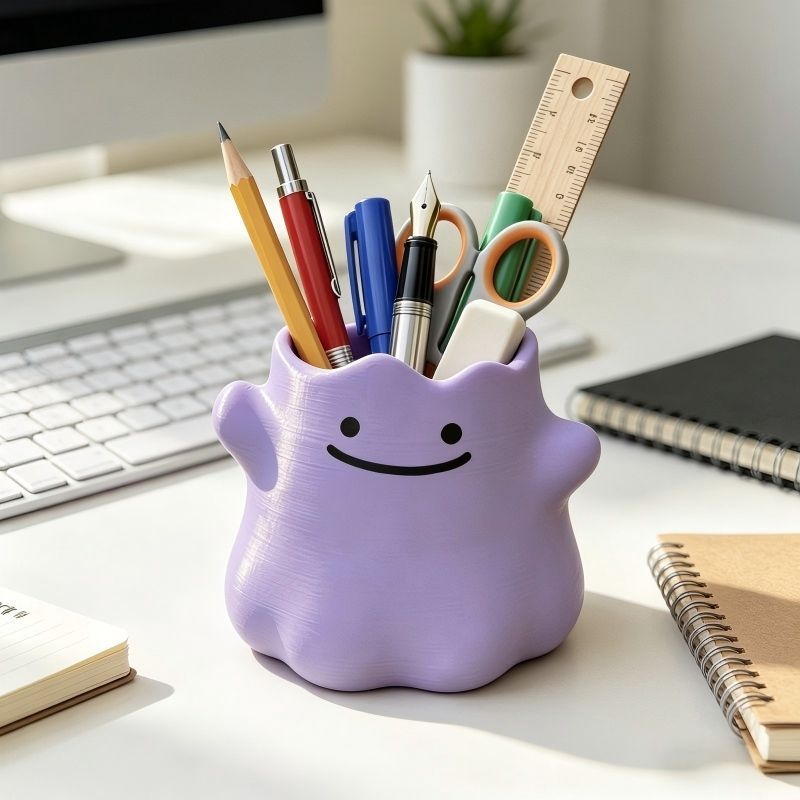 حامل أقلام على شكل شخصية كرتون - مراجعة Home Decor Market وسعره