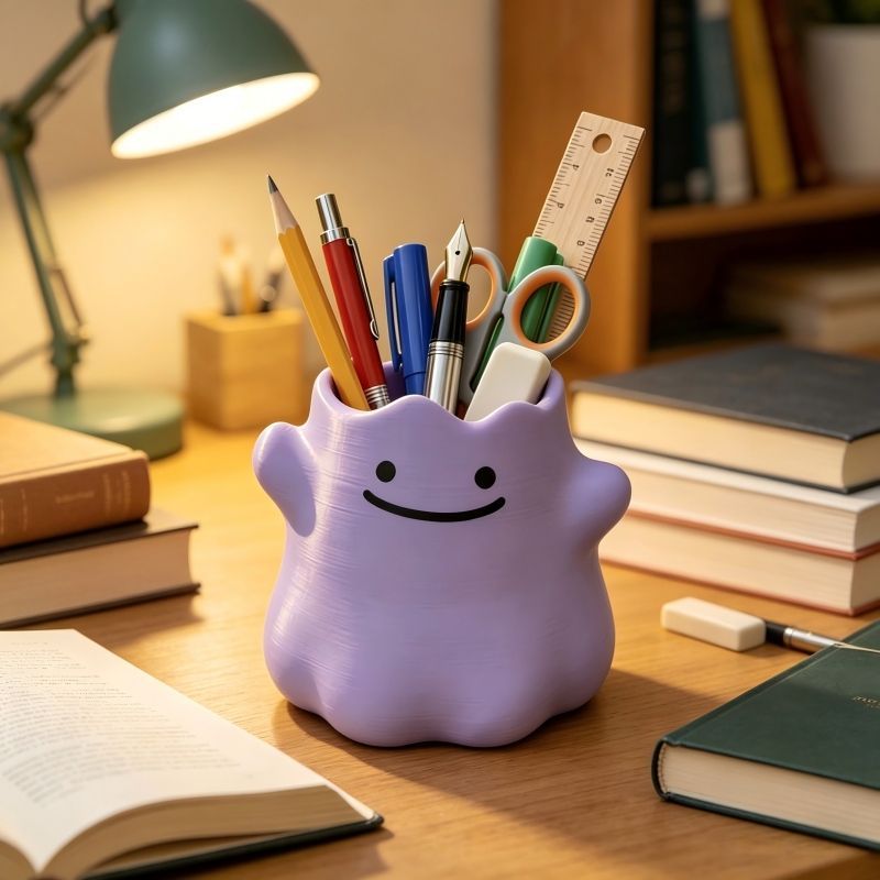 حامل أقلام على شكل شخصية كرتون - مراجعة Home Decor Market وسعره