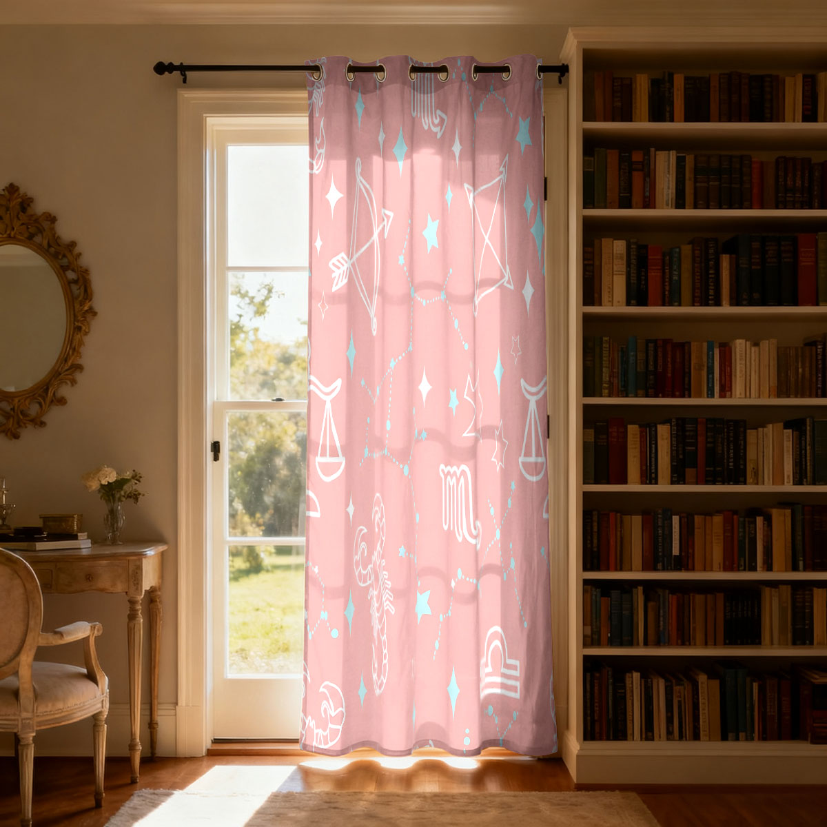 ستارة بطبعة نجوم السماء، ستارة - مراجعة Home Decor Curtain وسعره