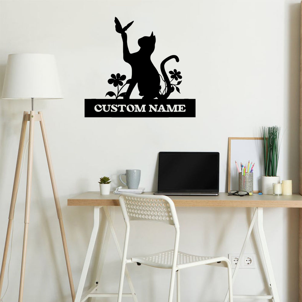 ملصق جداري إبداعي على شكل قطة  - مراجعة Home Decor Cat وسعره