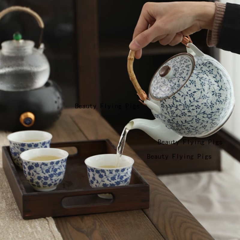 إبريق شاي سيراميك 1100 مللي إب - مراجعة Home Decor Modern Organic وسعره