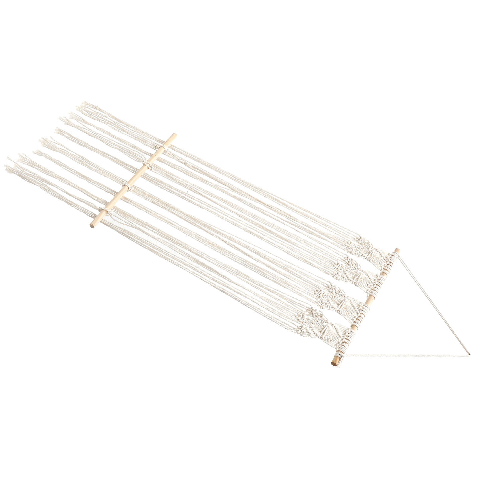 معلقة جدارية منسوجة من الماكرا - مراجعة Home Decor White وسعره