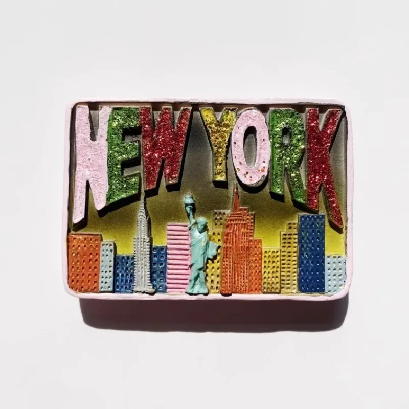 الولايات المتحدة ملصقات الثلاج - مراجعة Home Decor New York وسعره
