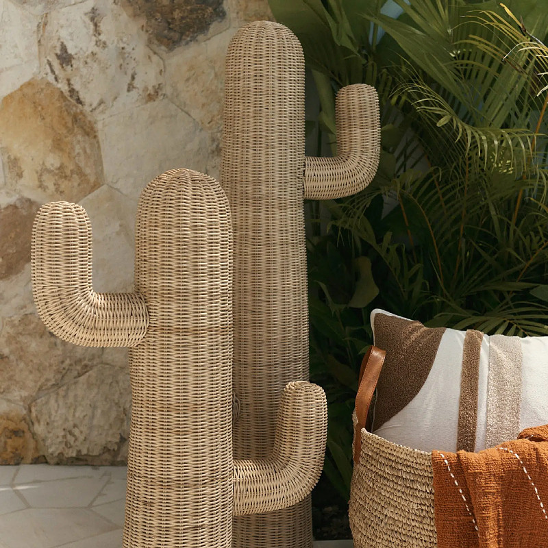 تمثال صبار أرضي مصنوع يدويًا م - مراجعة Home Decor Modern Organic وسعره