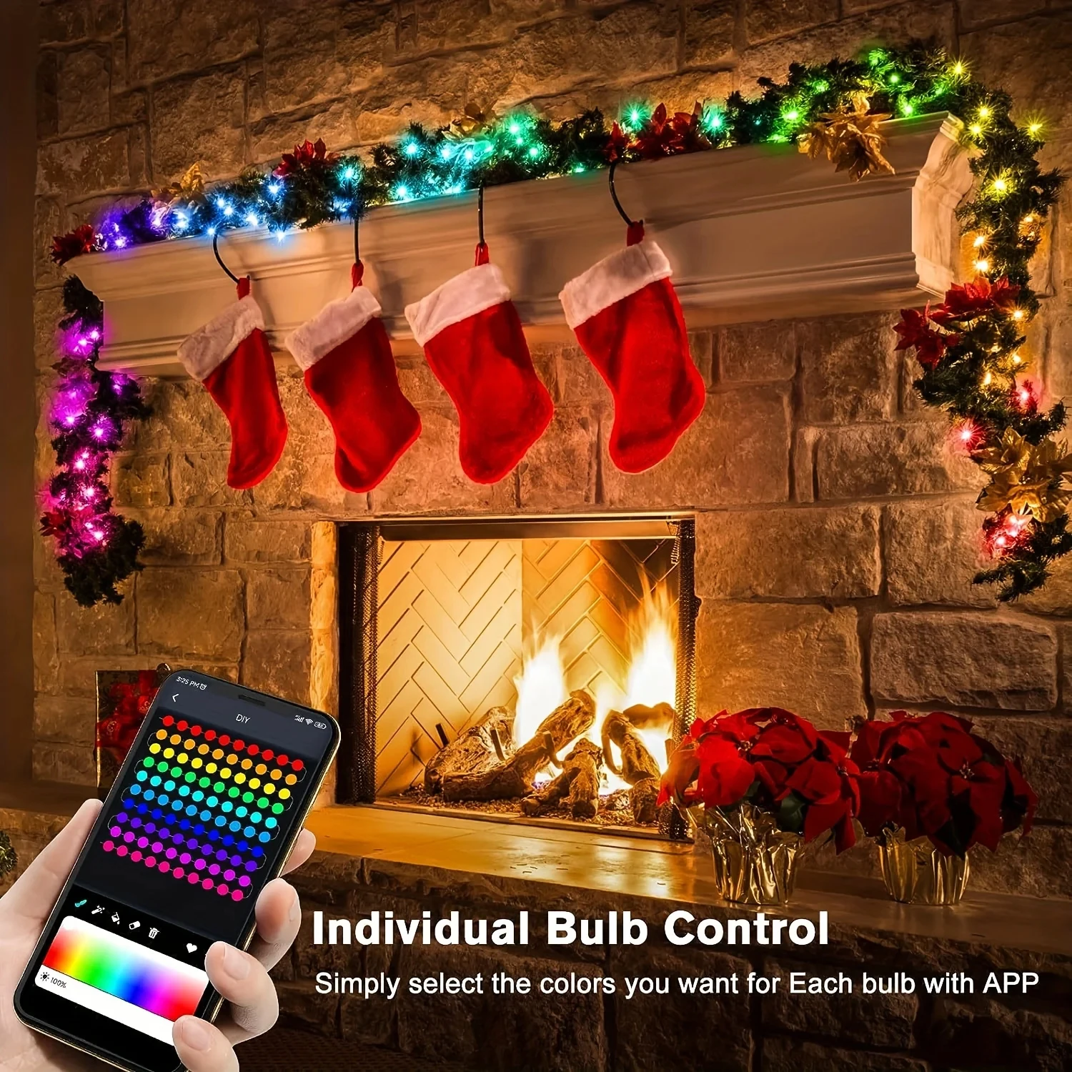 أضواء LED متعددة الألوان Dream - مراجعة Home Decor App وسعره