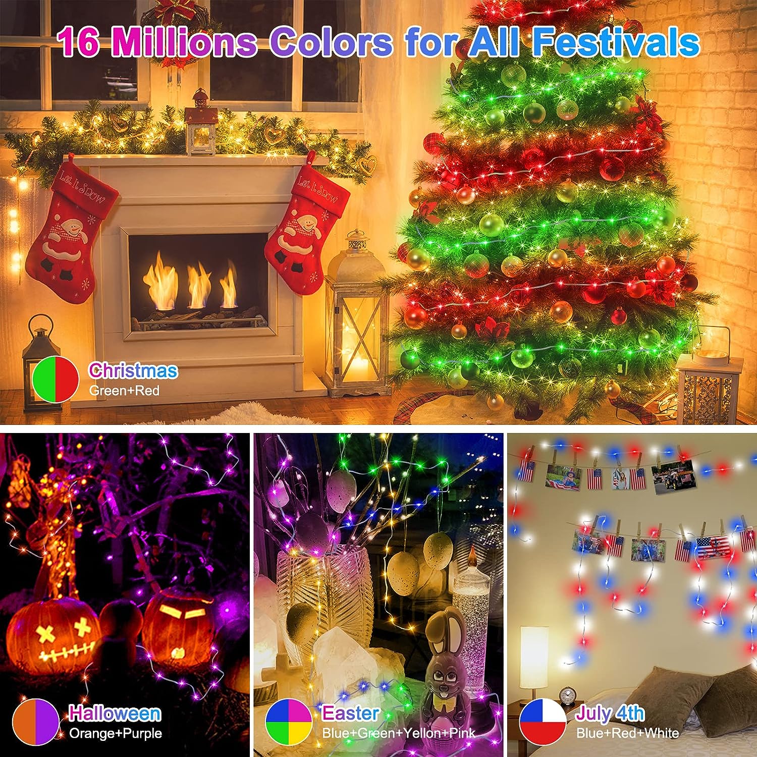 أضواء LED متعددة الألوان Dream - مراجعة Home Decor App وسعره