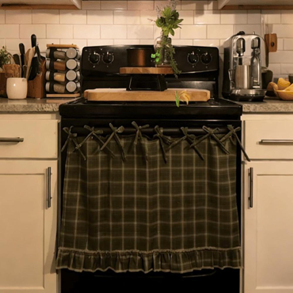 غطاء فرن بتصميم ريفي يدوي الصن - مراجعة Home Decor Curtain وسعره